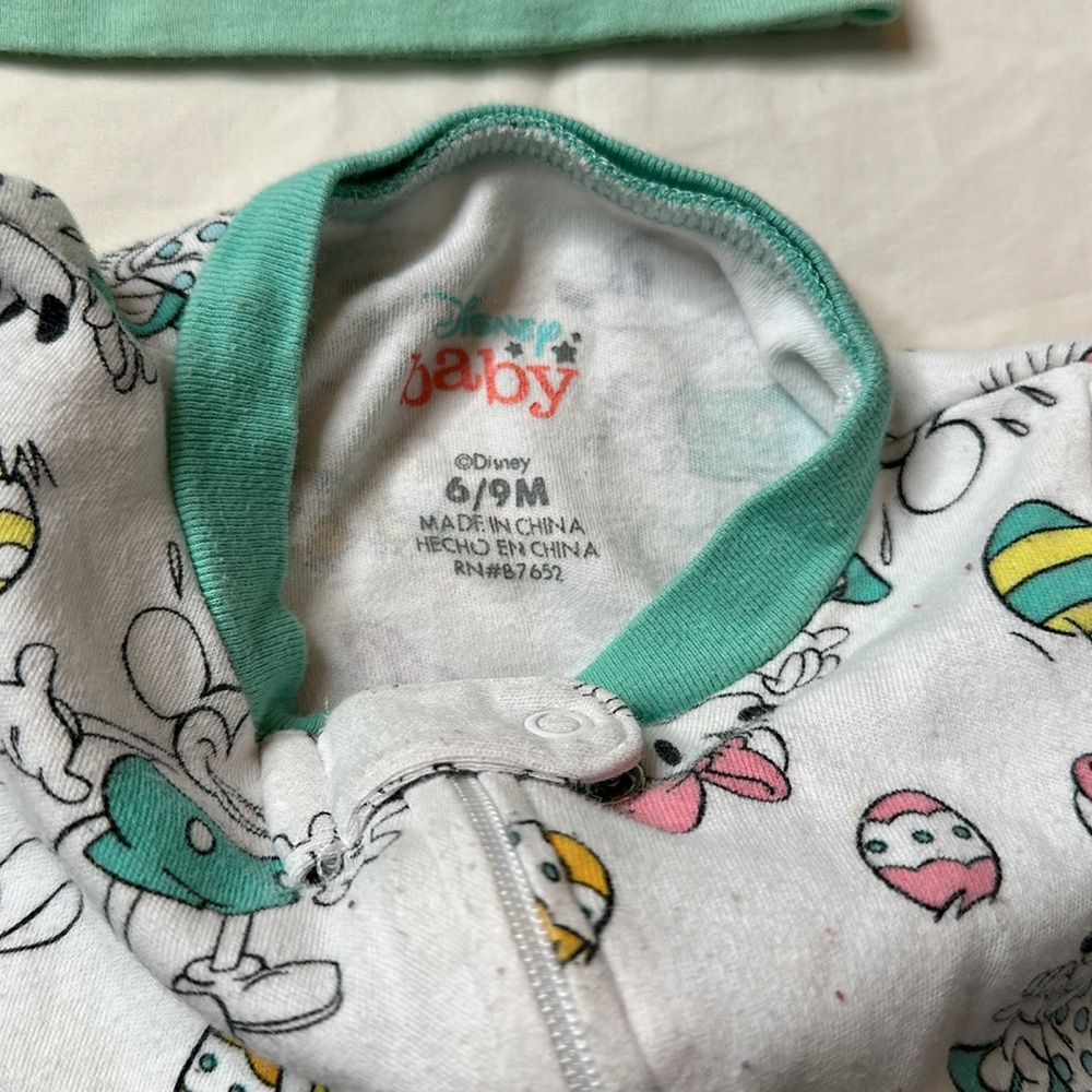 Disney Baby size 6-9 months bundle. GREAT CONDITION. Includes 2 pajama sets, - Picture 3 of 12